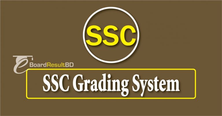 SSC Grading System 2024, SSC Marking Method