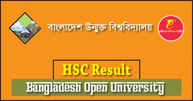 Bangladesh Open University HSC Result 2024 bou.ac.bd