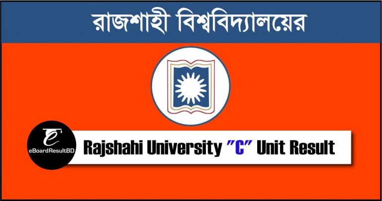 Rajshahi University C Unit Admission Result 2024